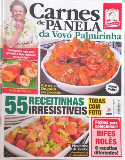 Revista Culinária Carnes de Panela Vovó Palmirinha Ano 8 Nº 41