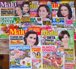Kit 5 Revistas Malu Nº 646, 647, 311, 355, 635