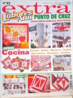 Revista Artesanato Extra Labores de Ana Punto de Cruz Nº 62