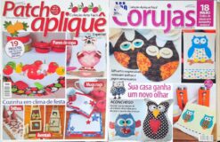 Revista Artesanato Patch Aplique e Corujas Nº 32 e 2