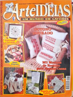 Revista Artesanato Arte Ideias um Mundo Em Lavores Nº 43