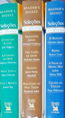 Kit 3 Livros Seleções Readers Digest