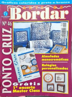 Revista Artesanato Arte de Bordar Ponto Cruz Nº 46
