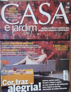 Revista - Casa e Jardim Nº 645 Novembro 2008