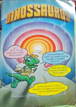 Álbum de Figurinhas Dinossauros - Nestlé Faltam 2 Figurinhas