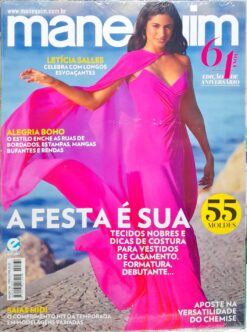 Revista Manequim Nº 762 Com Moldes