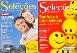Revista Seleções Reader's Digest Novembro 2015 e Julho 2014