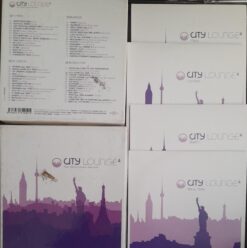 Box CD Original City Lounge 4 Cds
