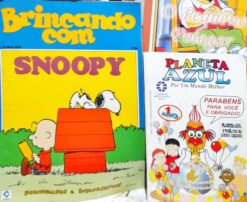 Brincando com Snoopy + Planeta Azul nº 13 e Pequeno Polegar