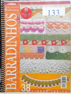 Encadernado Bordados, Barradinhos Crochê Diversas Com 7 Revistas