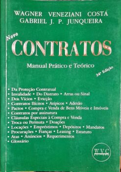 Novo Contratos Manual Prático E Teórico - Wagner V. Costa