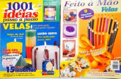 Revista Artesanato 1001 Ideias Velas + Feito à Mão nº 2 e nº 26