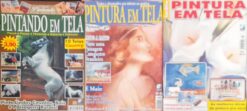 Revista Artesanato Pintura Em Tela Nº 3 , 1 e 5