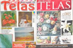 Revista Artesanato Pintura Mania De Pintar Tela Nº 22 e 33