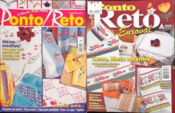 Revista Artesanato Ponto Reto Nº 15 e Nº 11