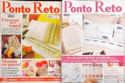 Revista Artesanato Ponto Reto Nº 8 e Nº 10