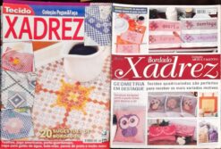 Revista Artesanato Tecido e Bordado Xadrez Nº 45 e Nº 2