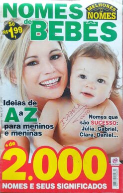 Revista Nomes De Bebês Ano 2 Nº 3