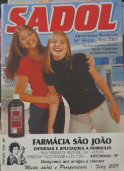 Revista Sadol 56ª Ed. Ano 2001 Almanaque Renascim
