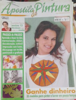 Revista Artesanato Apostila de Pintura Ano 1 Nº 17