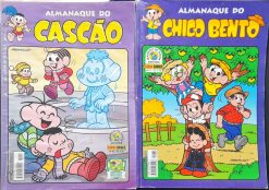 Almanaque Cascão n° 45 e Almanaque Chico Bento n° 5