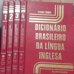 Coleção Dicionário Brasileiro Da Lingua Inglesa 4 Volumes