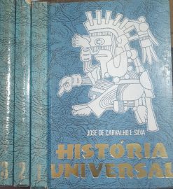 Coleção História Universal - José de Carvalho E Silva 3 Volumes