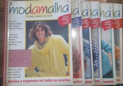 Coleção Revista Moda Malha Volumes 1,2,3,5,6 e 7