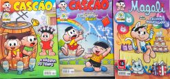 Kit J Cascão N° 61, 39 e Magali n° 77