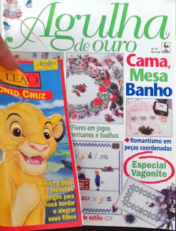 Revista Artesanato Agulha De Ouro Nº 31 Rei Leão Simba