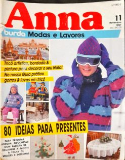 Revista Artesanato Anna Burda Nº 11 novembro 1987