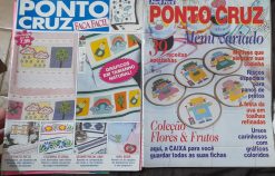 Revista Artesanato Faça Fácil Ponto Cruz Nº 24 e Fácil Fácil 426B
