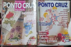 Revista Artesanato Faça Fácil Ponto Cruz Nº 4 e Fácil Fácil nº 428b
