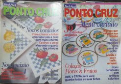 Revista Artesanato Fácil Fácil Ponto Cruz Nº 423b e 426b
