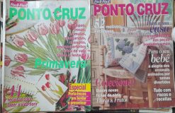 Revista Artesanato Fácil Fácil Ponto Cruz Nº 429b e 424b