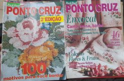 Revista Artesanato Fácil Fácil Ponto Cruz Nº Nº 420-B e 7-B e 420