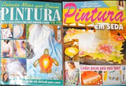 Revista Artesanato Mãos Que Criam Pintura Nº 1 e Seda 70