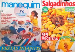 Revista Culinária Manequim Festas Infantis + Salgadinhos