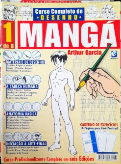 Revista Curso Completo De Desenho Mangá Nº 1