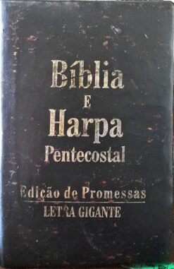 Bíblia e Harpa Pentecostal Edição De Promessas Letra Grande