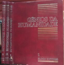 Coleção Gênios Da Humanidade 3 Volumes