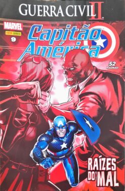 Guerra Civil II Capitão América Nº 9 Raízes Do Mal