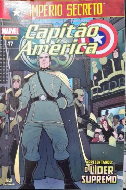 Império Secreto Nº 17 Capitão América O Líder Supremo