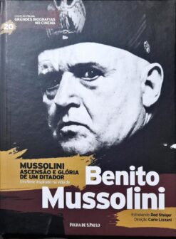 Livro + Dvd Benito Mussolini Ascenso E Gloria De Um Ditador