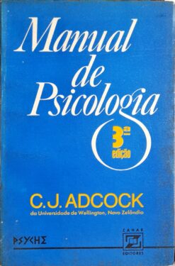 Manual De Psicologia - C. J. Adcock 3ª Ed.