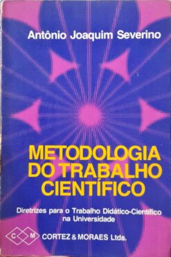Metodologia Do Trabalho Científico - Antonio Joaquim Severino