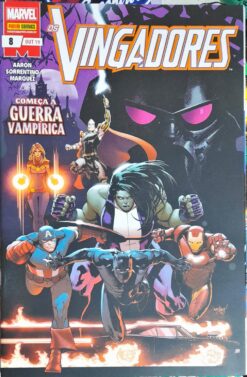 Os Vingadores Nº 8 Out 2019 Começa A Guerra Vampirica