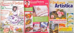 Revista Artesanato Apostila de Pintura e Pintura Artística Nº 3, 3 e 17