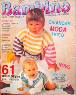 Revista Artesanato Bambino Nº 4 Tricô Bebê