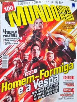 Revista Mundo Super Heróis Nº 100 Homem Formiga E A Vespa